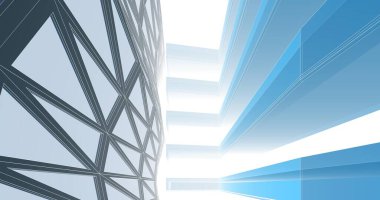 soyut mimari duvar kağıdı, dijital arkaplan