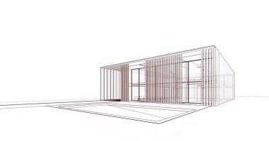 çizgili mimari duvar kağıdı, dijital arkaplan