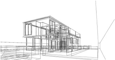 soyut mimari duvar kağıdı, dijital arkaplan