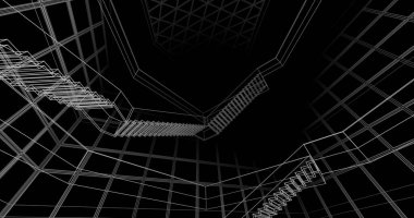 soyut mimari duvar kağıdı, dijital arkaplan