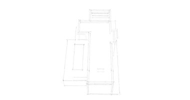 çizgili mimari duvar kağıdı, dijital arkaplan