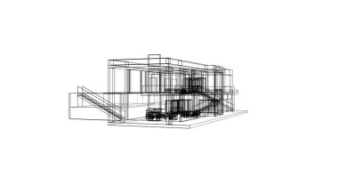 çizgili mimari duvar kağıdı, dijital arkaplan