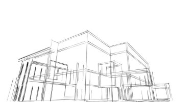 soyut mimari duvar kağıdı, dijital arkaplan