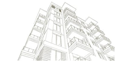 çizgili mimari duvar kağıdı, dijital arkaplan