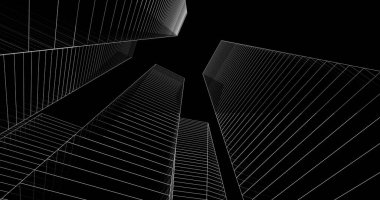 soyut mimari duvar kağıdı, dijital arkaplan