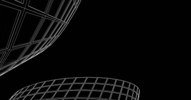 soyut mimari duvar kağıdı, dijital arkaplan