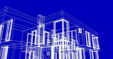 çizgili mimari duvar kağıdı, dijital arkaplan