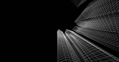 soyut mimari duvar kağıdı, dijital arkaplan