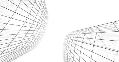 soyut mimari duvar kağıdı, dijital arkaplan