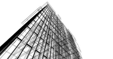 soyut mimari duvar kağıdı, dijital arkaplan