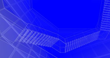 soyut mimari duvar kağıdı, dijital arkaplan