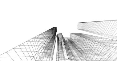 soyut mimari duvar kağıdı, dijital arkaplan