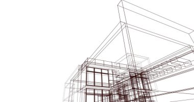 çizgili mimari duvar kağıdı, dijital arkaplan