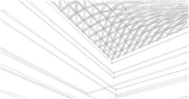 soyut mimari duvar kağıdı, dijital arkaplan
