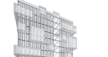 soyut mimari duvar kağıdı, dijital arkaplan