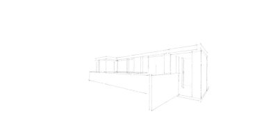 çizgili mimari duvar kağıdı, dijital arkaplan