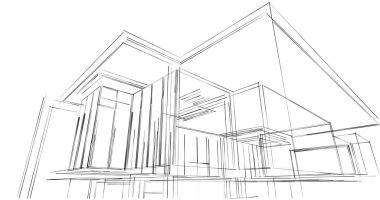 soyut mimari duvar kağıdı, dijital arkaplan