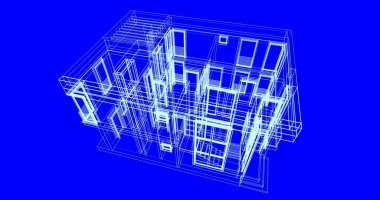 çizgili mimari duvar kağıdı, dijital arkaplan