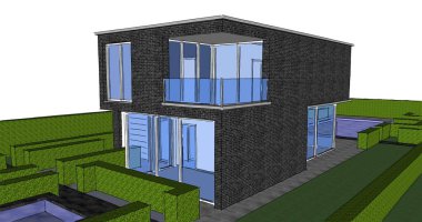 soyut mimari duvar kağıdı, dijital arkaplan