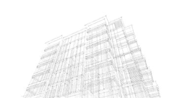 çizgili mimari duvar kağıdı, dijital arkaplan