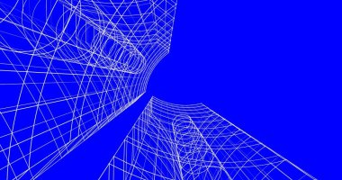 soyut mimari duvar kağıdı, dijital arkaplan