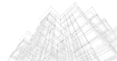 soyut mimari duvar kağıdı, dijital arkaplan