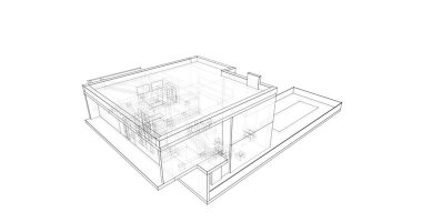 çizgili mimari duvar kağıdı, dijital arkaplan