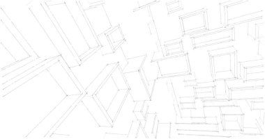 soyut mimari duvar kağıdı, dijital arkaplan