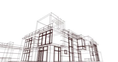 çizgili mimari duvar kağıdı, dijital arkaplan