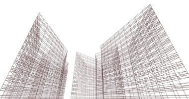 soyut mimari duvar kağıdı, dijital arkaplan