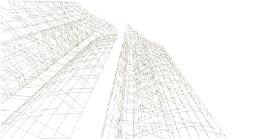 soyut mimari duvar kağıdı, dijital arkaplan