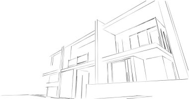 soyut mimari duvar kağıdı, dijital arkaplan