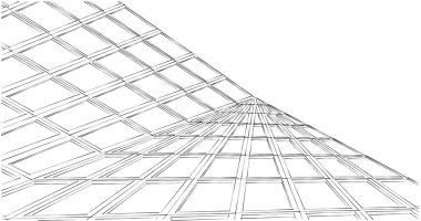 soyut mimari duvar kağıdı, dijital arkaplan