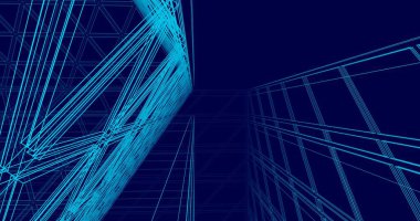 soyut mimari duvar kağıdı, dijital arkaplan