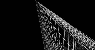 soyut mimari duvar kağıdı, dijital arkaplan