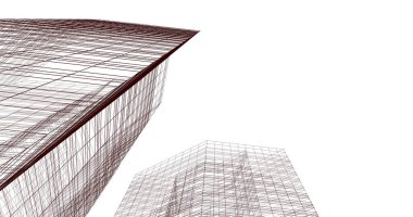 soyut mimari duvar kağıdı, dijital arkaplan