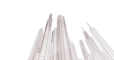 soyut mimari duvar kağıdı, dijital arkaplan