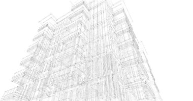 soyut mimari duvar kağıdı, dijital arkaplan