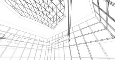 soyut mimari duvar kağıdı, dijital arkaplan