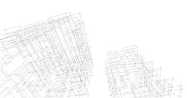 soyut mimari duvar kağıdı, dijital arkaplan