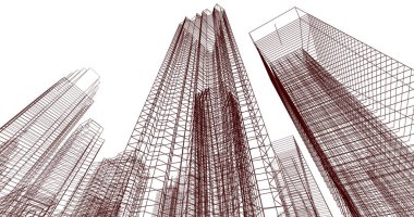 soyut mimari duvar kağıdı, dijital arkaplan