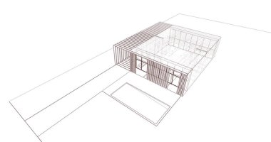 çizgili mimari duvar kağıdı, dijital arkaplan