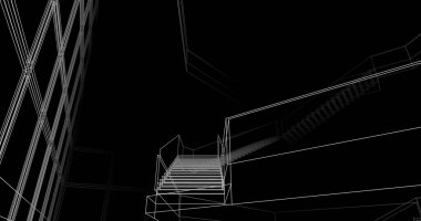 soyut mimari duvar kağıdı, dijital arkaplan