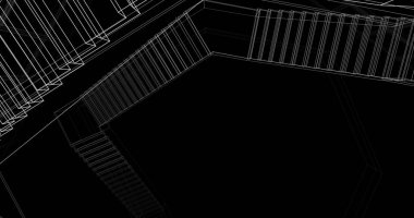 soyut mimari duvar kağıdı, dijital arkaplan