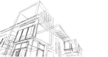 soyut mimari duvar kağıdı, dijital arkaplan