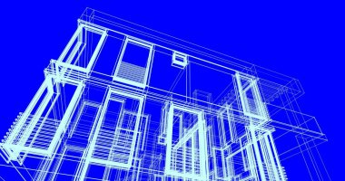 çizgili mimari duvar kağıdı, dijital arkaplan