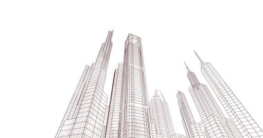 soyut mimari duvar kağıdı, dijital arkaplan