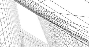 soyut mimari duvar kağıdı, dijital arkaplan