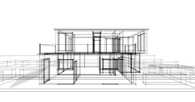 soyut mimari duvar kağıdı, dijital arkaplan