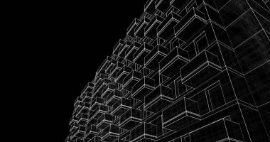 soyut mimari duvar kağıdı, dijital arkaplan